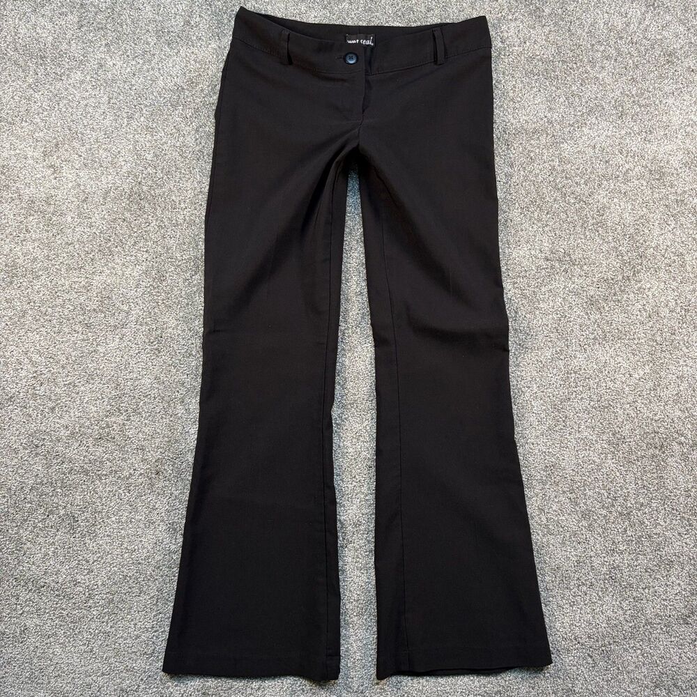 Vintage Wet Seal Pants Womens XS Low Rise Stretch Twill Bootcut Trouser Y2K